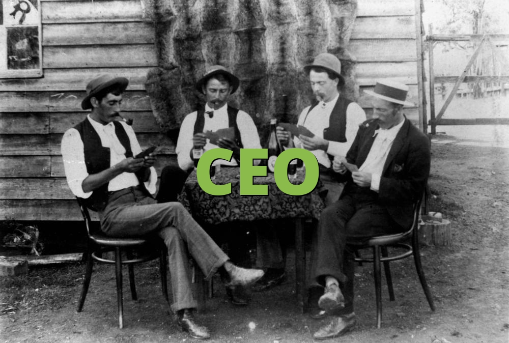 CEO » What does CEO mean? » Slang.org